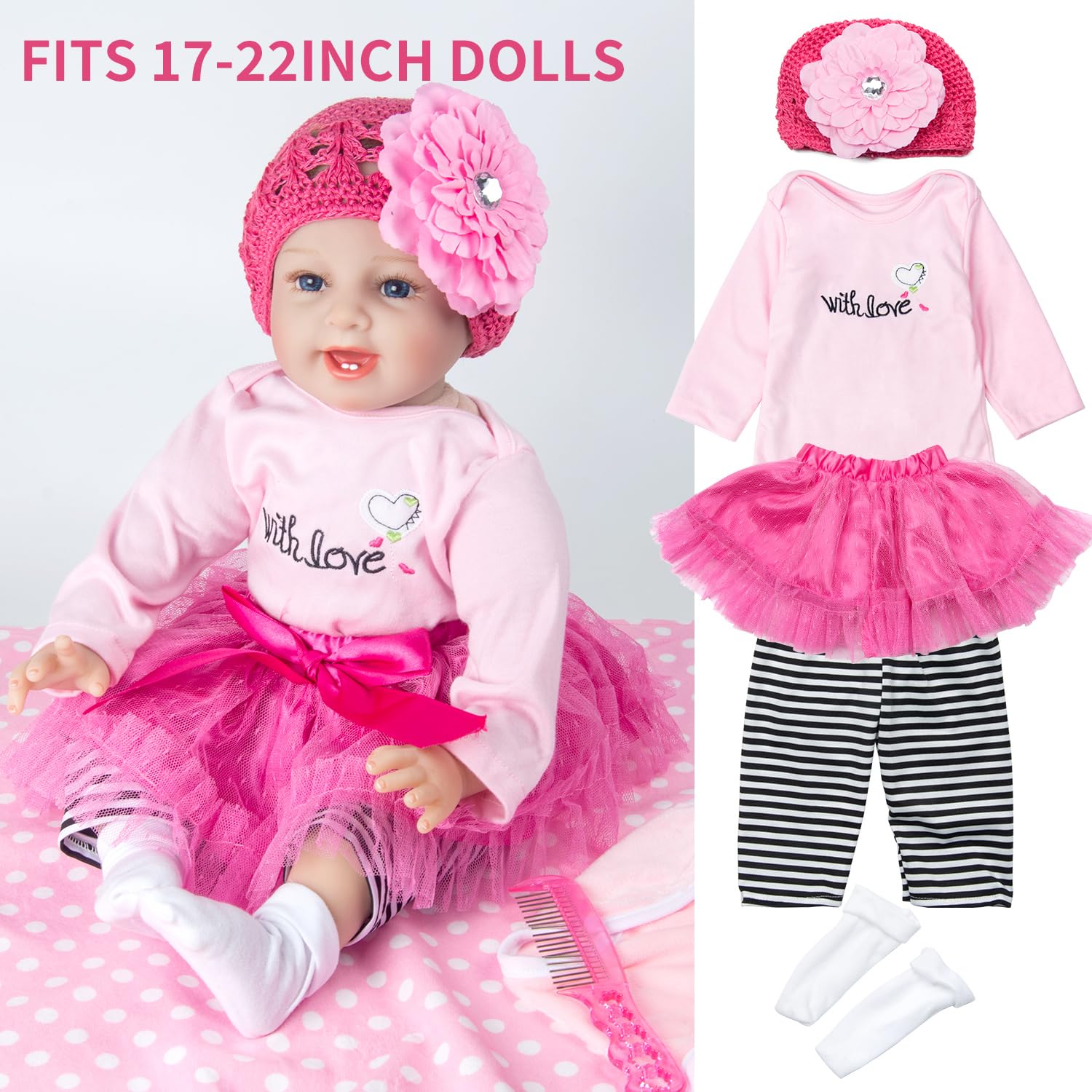 TatuDoll doll magnetic pacifier—easy to swap for playtime realism.