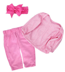 Washable fabric keeps TatuDoll outfits tidy after pretend tea parties.