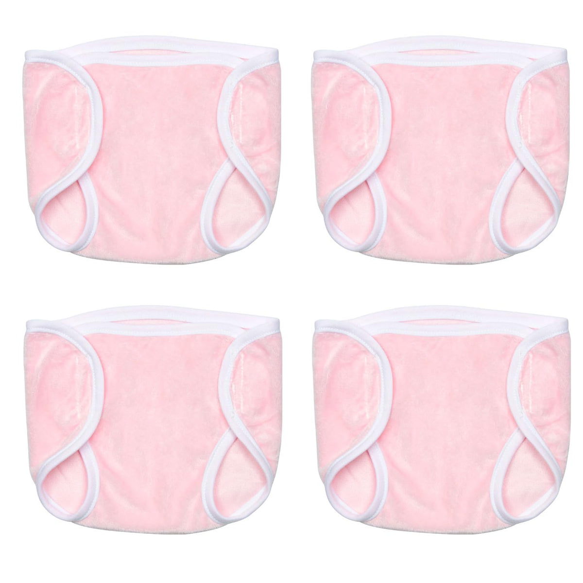 TatuDoll pink baby doll underpants front view for quick dressing