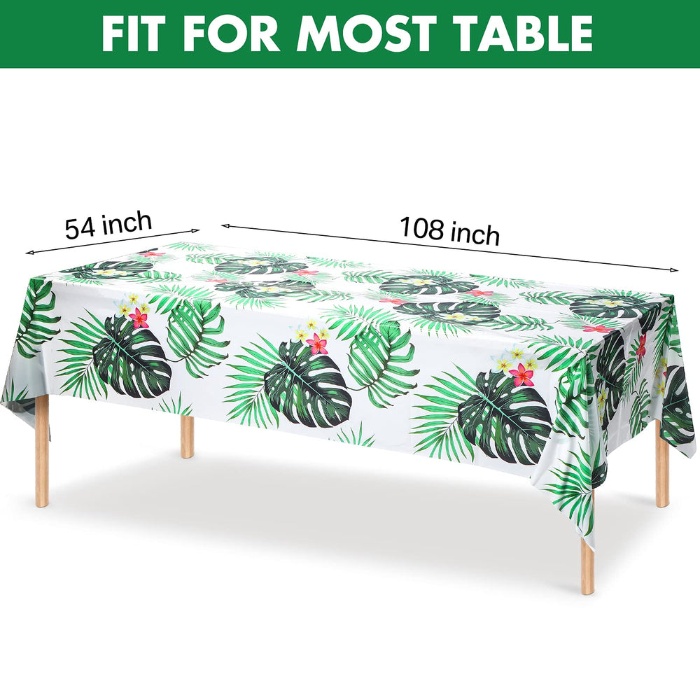 Tatuo safari tablecloth leopard print: bold design enhances birthday decor.