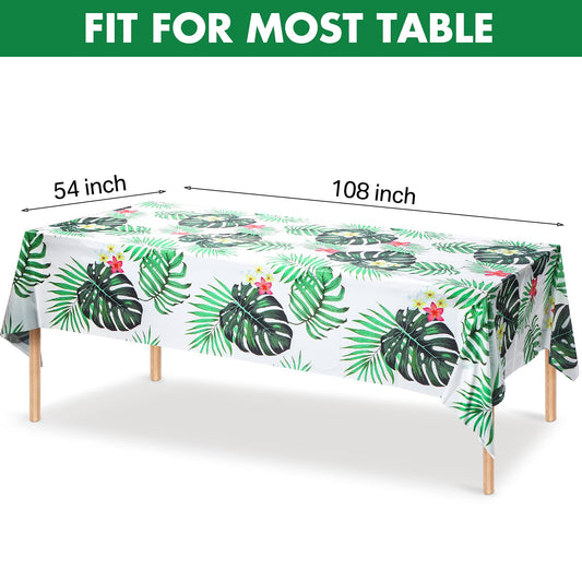 Tatuo safari tablecloth leopard print: bold design enhances birthday decor.