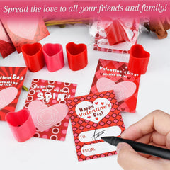 TATWOQ valentines cards with six playful styles.