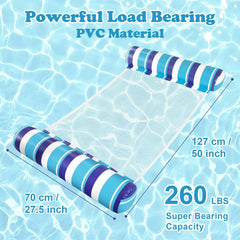 Tavaleu pool floats hammock: soothing weightless support for vacation vibes.
