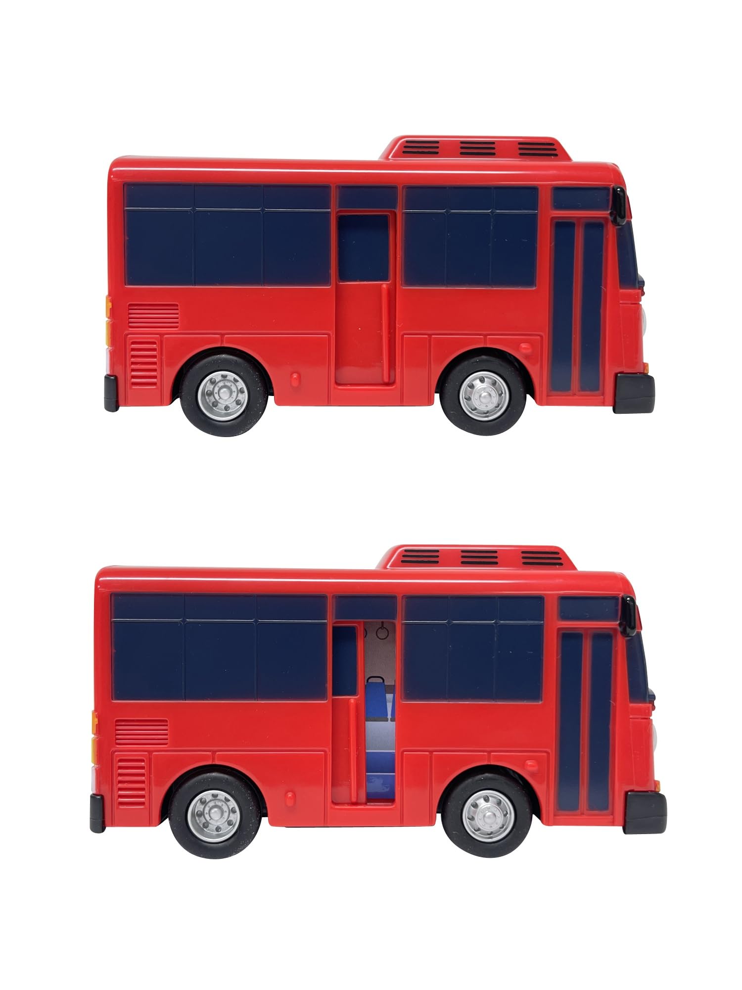 Gani with door open highlighting accessible design for tiny hands.