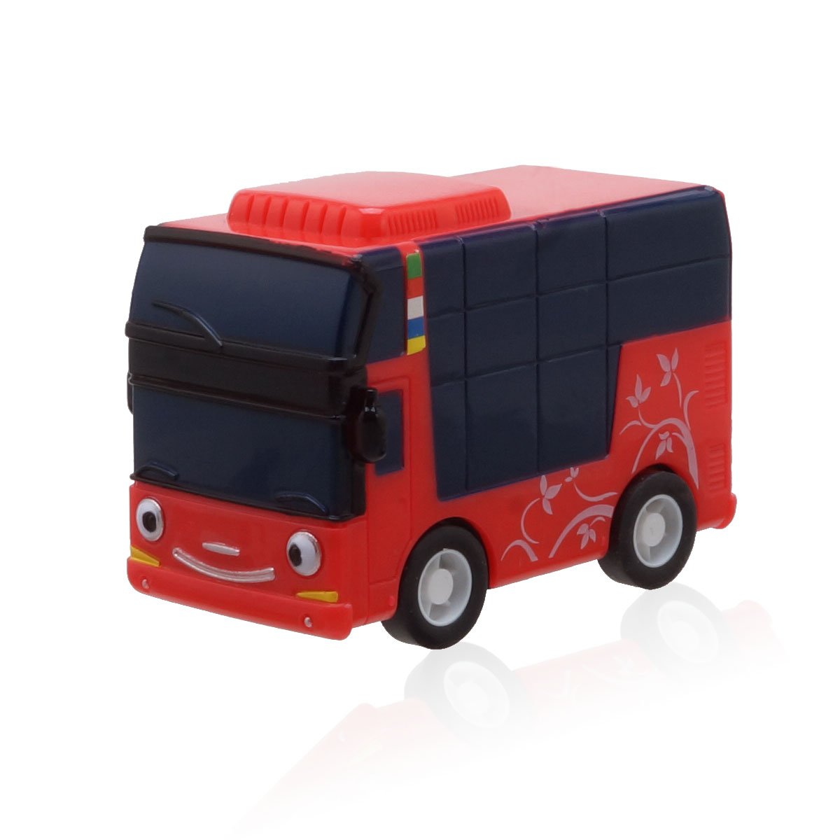 Tayo the Little Bus wind-up set five characters pack for group play.