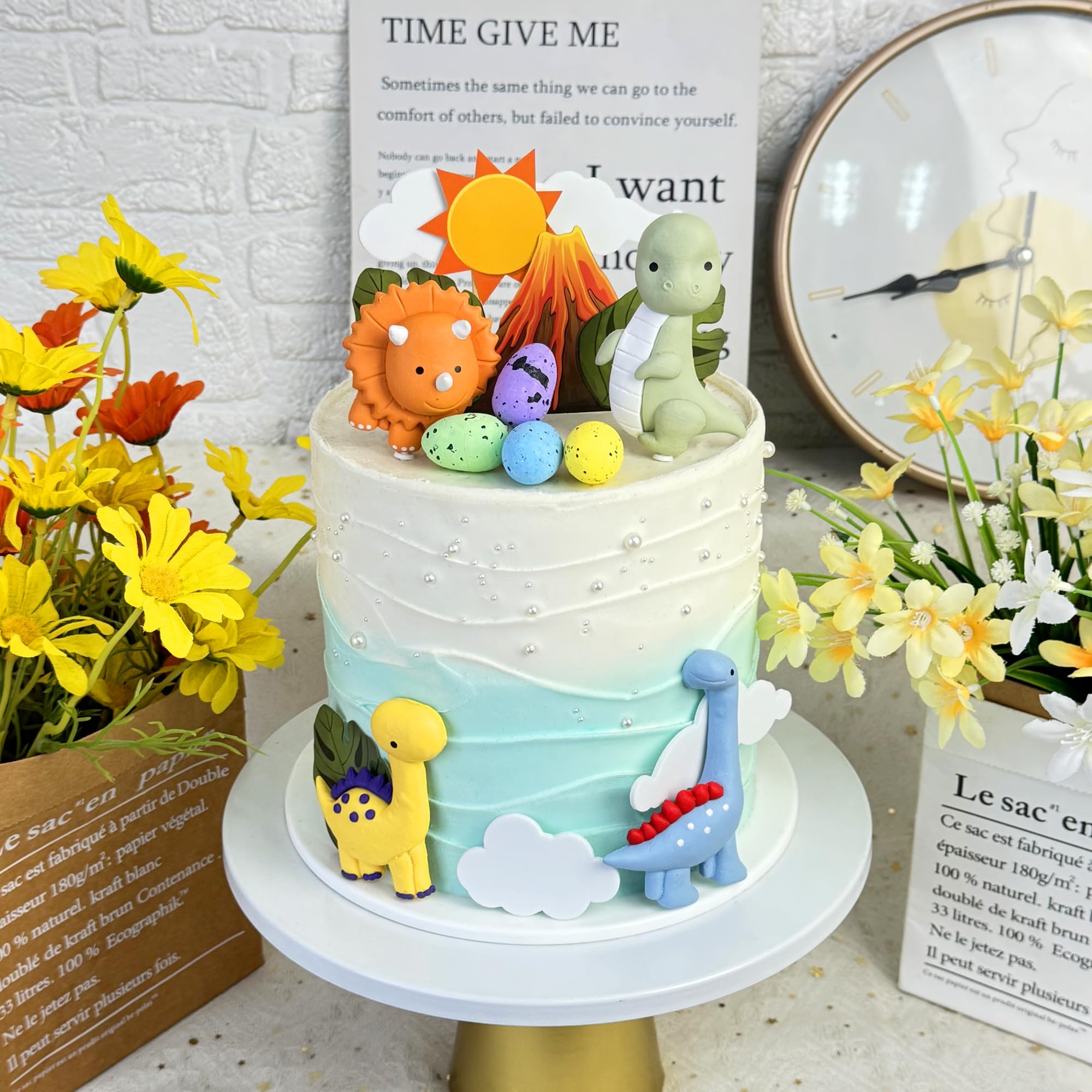 Tazimi foam eggs toppers add playful texture and party variety