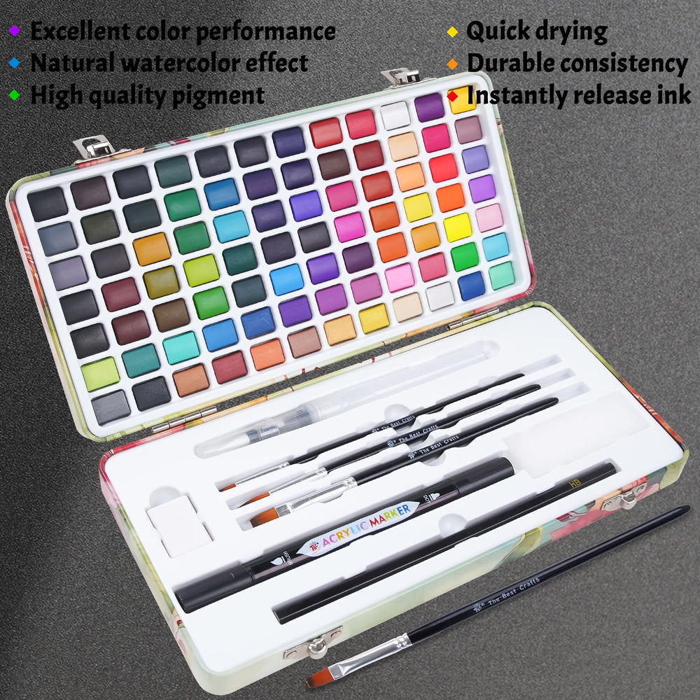 TBC The Best Crafts color card and storage bag for organizing supplies