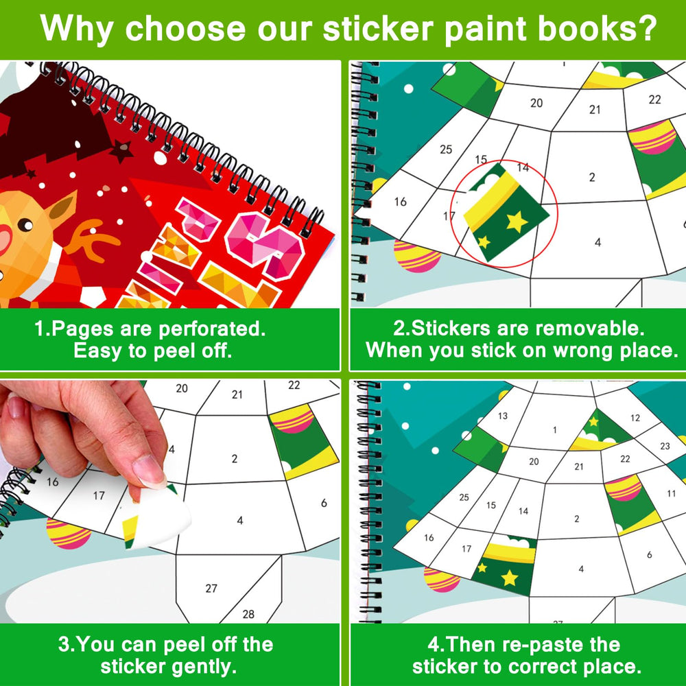 TBEEJ candy cane sticker adds sparkle to holiday projects
