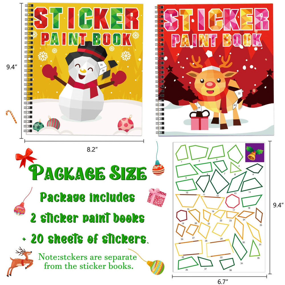 TBEEJ Christmas tree sticker ideal for decorating festive scenes