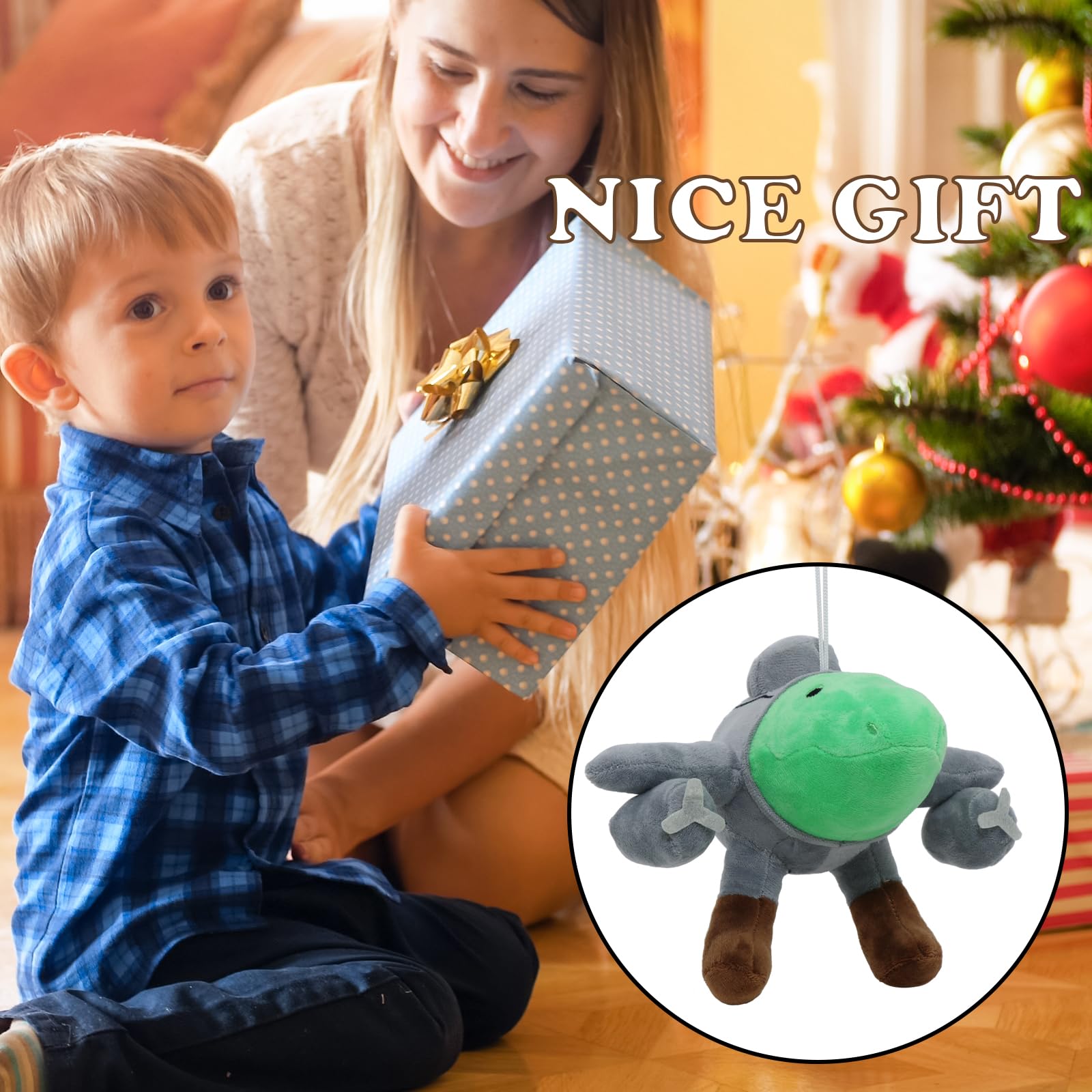 TBKETR Tung Tung Sahur 9-inch gift-ready plush for fans and kids