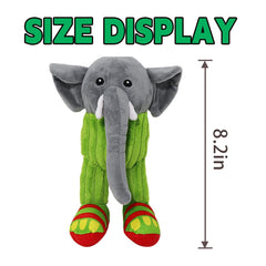 TBKETR Tung Tung Sahur plush, side view showing rounded silhouette and stitching