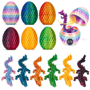 TBOLINE 6-pack dragon eggs ready for unboxing and imaginative play.