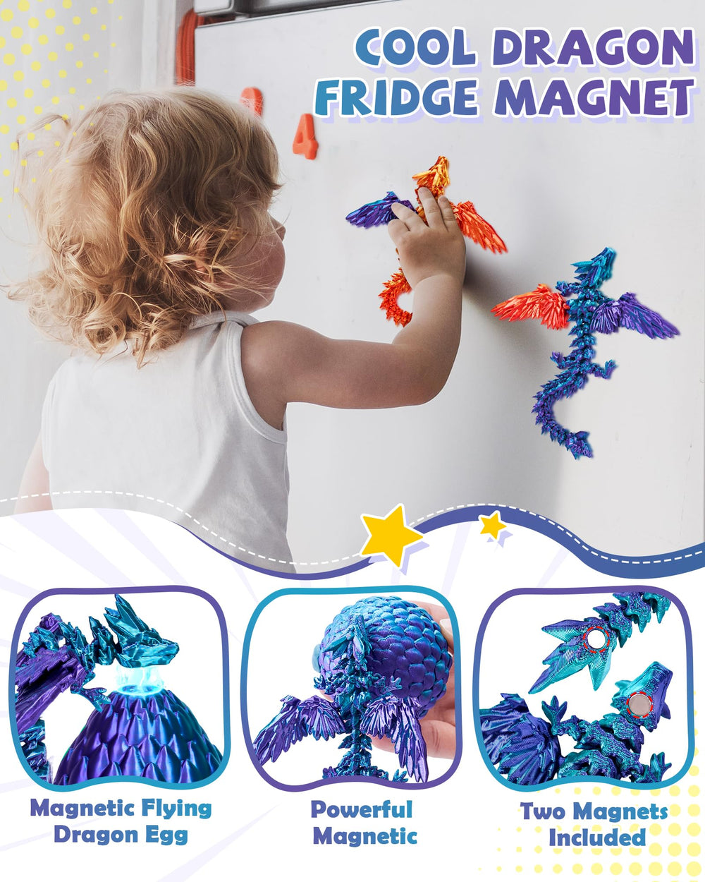 TBOLINE DIY dragon poses encourage creativity and storytelling.