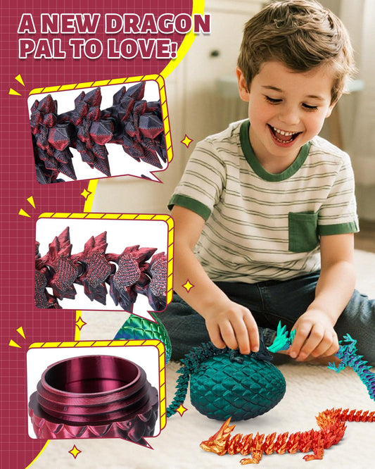 TBOLINE dragon egg open captures dramatic reveal and instant dragon friend.