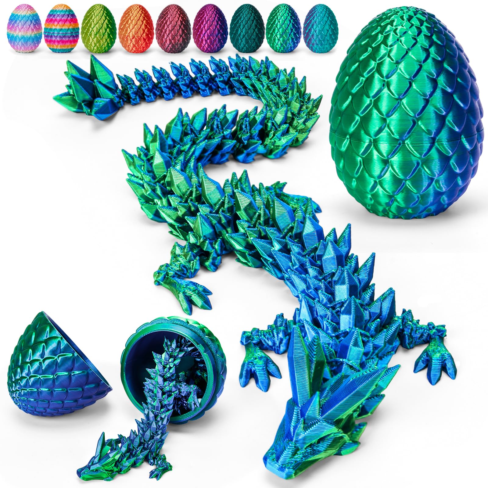 TBOLINE dragon egg outside view highlights artisanal Easter appeal.