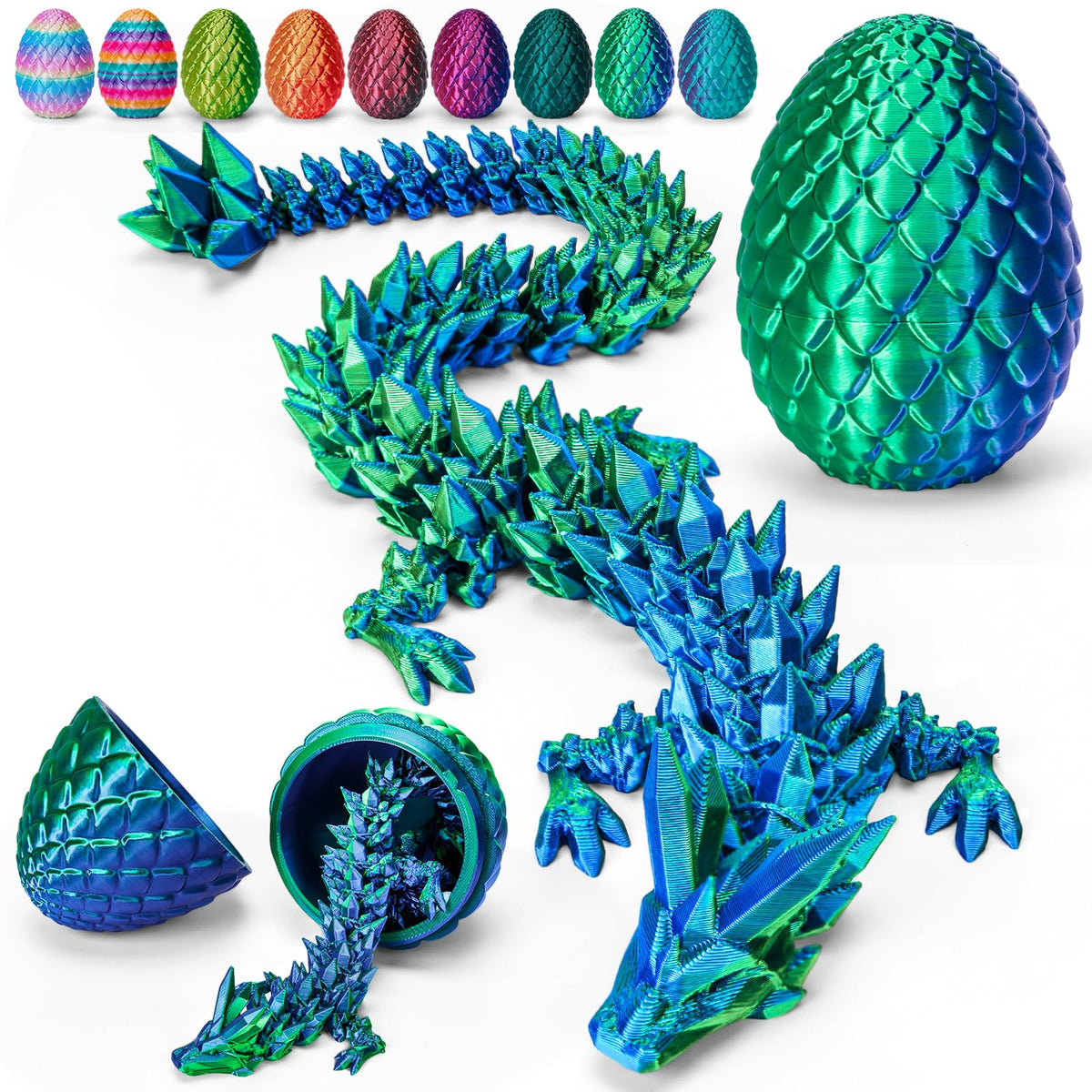 TBOLINE dragon egg outside view highlights artisanal Easter appeal.