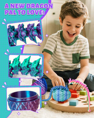 TBOLINE dragon egg unwrapped reveals a surprise dragon, fueling curious storytelling adventures