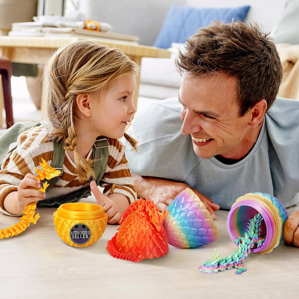 TBOLINE eco-friendly PLA dragon egg close-up emphasizes safe materials for kids.