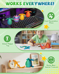 TBOLINE eco-friendly PLA dragon egg set; safe classroom and gifting option.