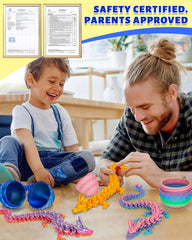 TBOLINE eco-friendly PLA dragons safe for kids' crafts.
