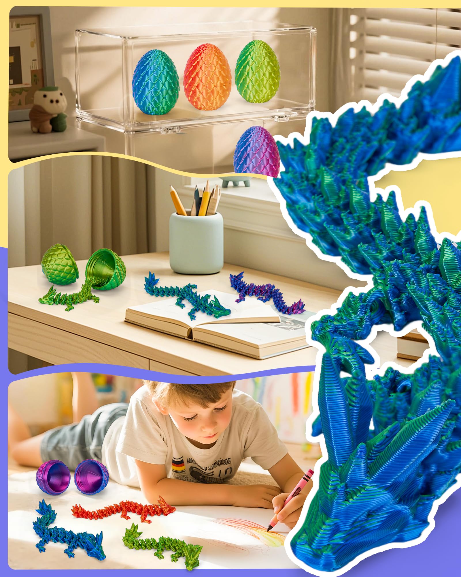 TBOLINE gift-ready dragon eggs ideal for birthdays and rewards.