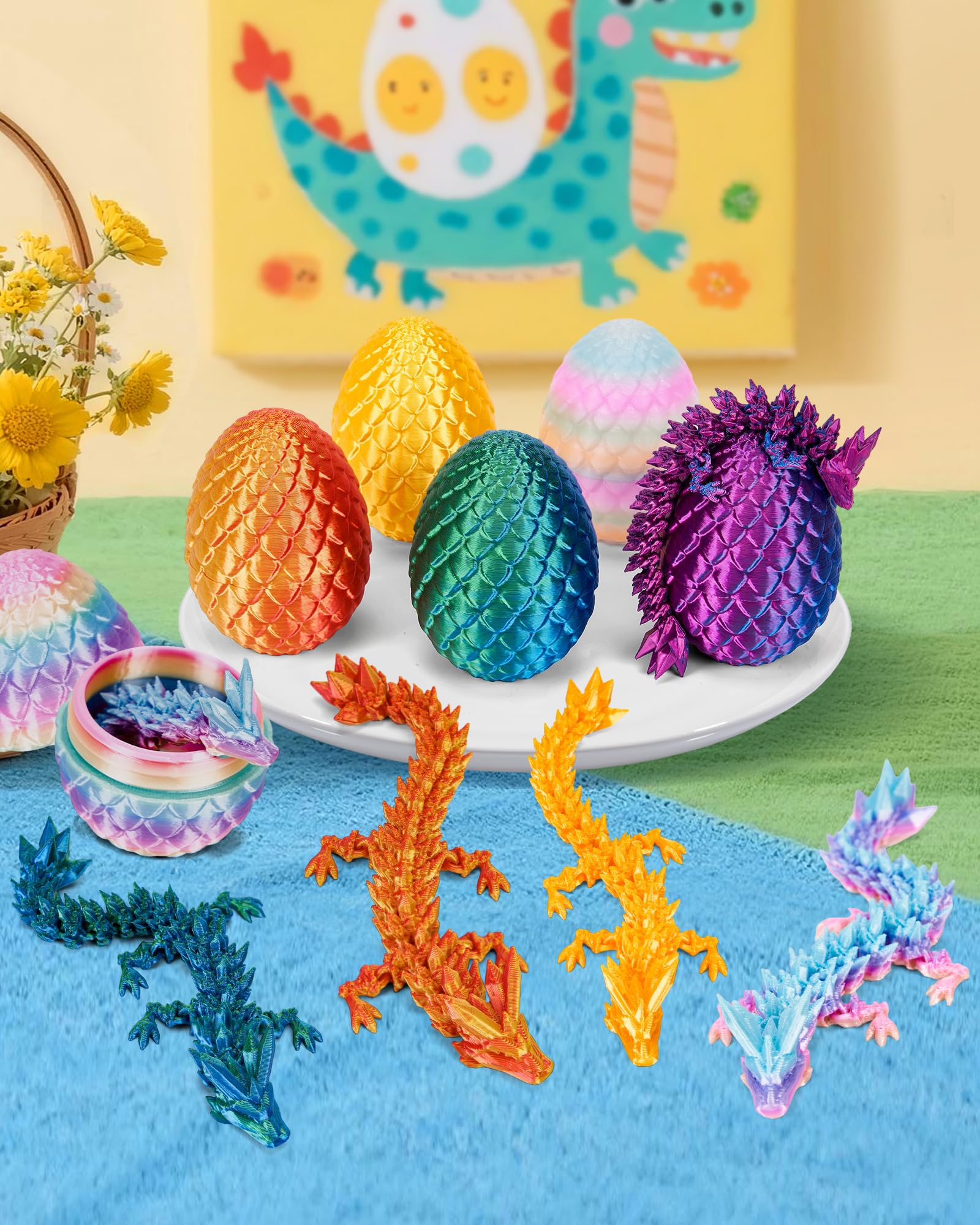 TBOLINE kid-friendly dragon egg fidget toy for on-the-go play