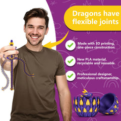 TBOLINE room display dragon egg adds whimsy to desks and shelves.