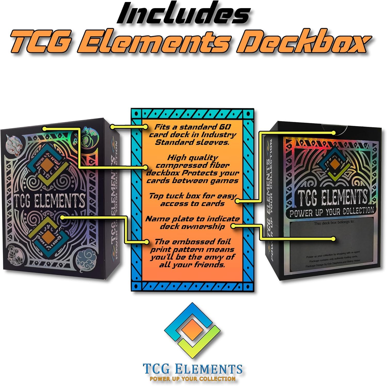 TCG Elements ready-to-play collection supports immediate gameplay for beginners.