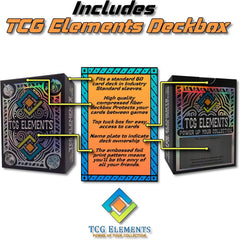 TCG Elements ready-to-play collection supports immediate gameplay for beginners.