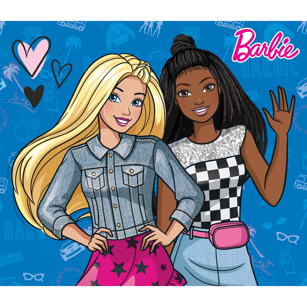 TCG Toys Barbie puzzle – child playing to encourage family time and hands-on learning.