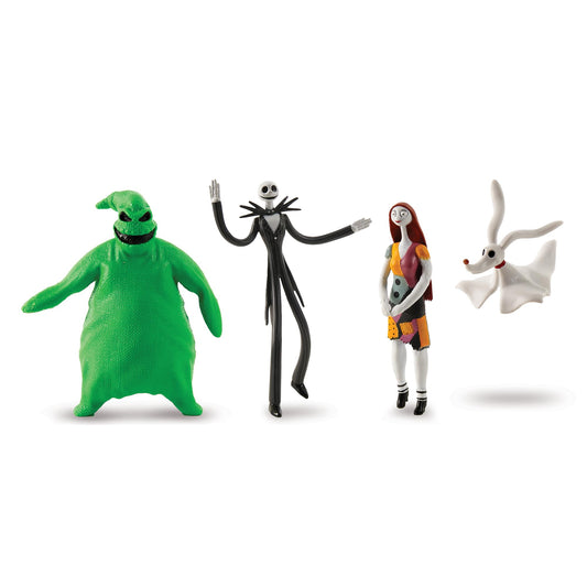 TCG Toys FleXfigs Jack Skellington poseable figure for dynamic display.