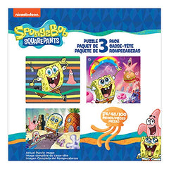TCG Toys SpongeBob 3-in-1 puzzle gift-ready packaging for birthdays