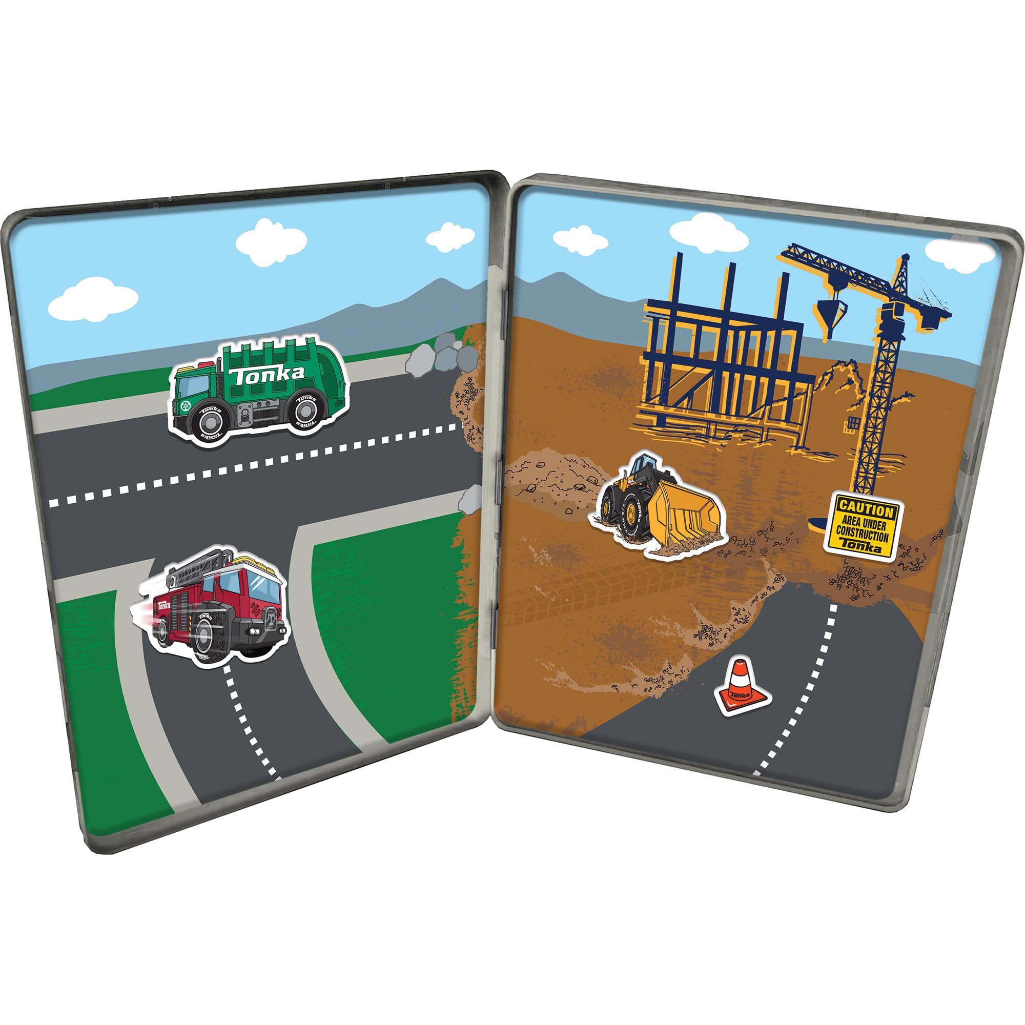 Portable design makes it easy to bring creative play to parks or visits.