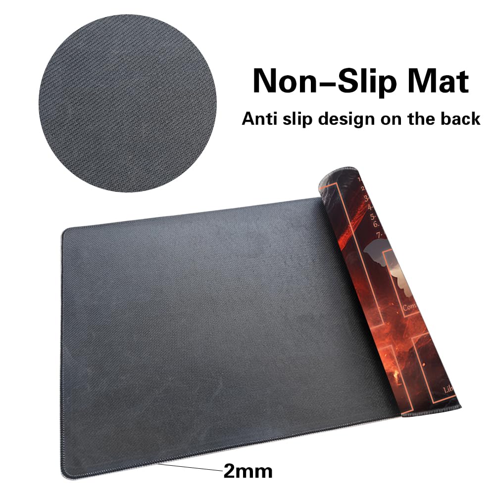 TCGMAT MTG Playmat includes storage bag for easy transport.