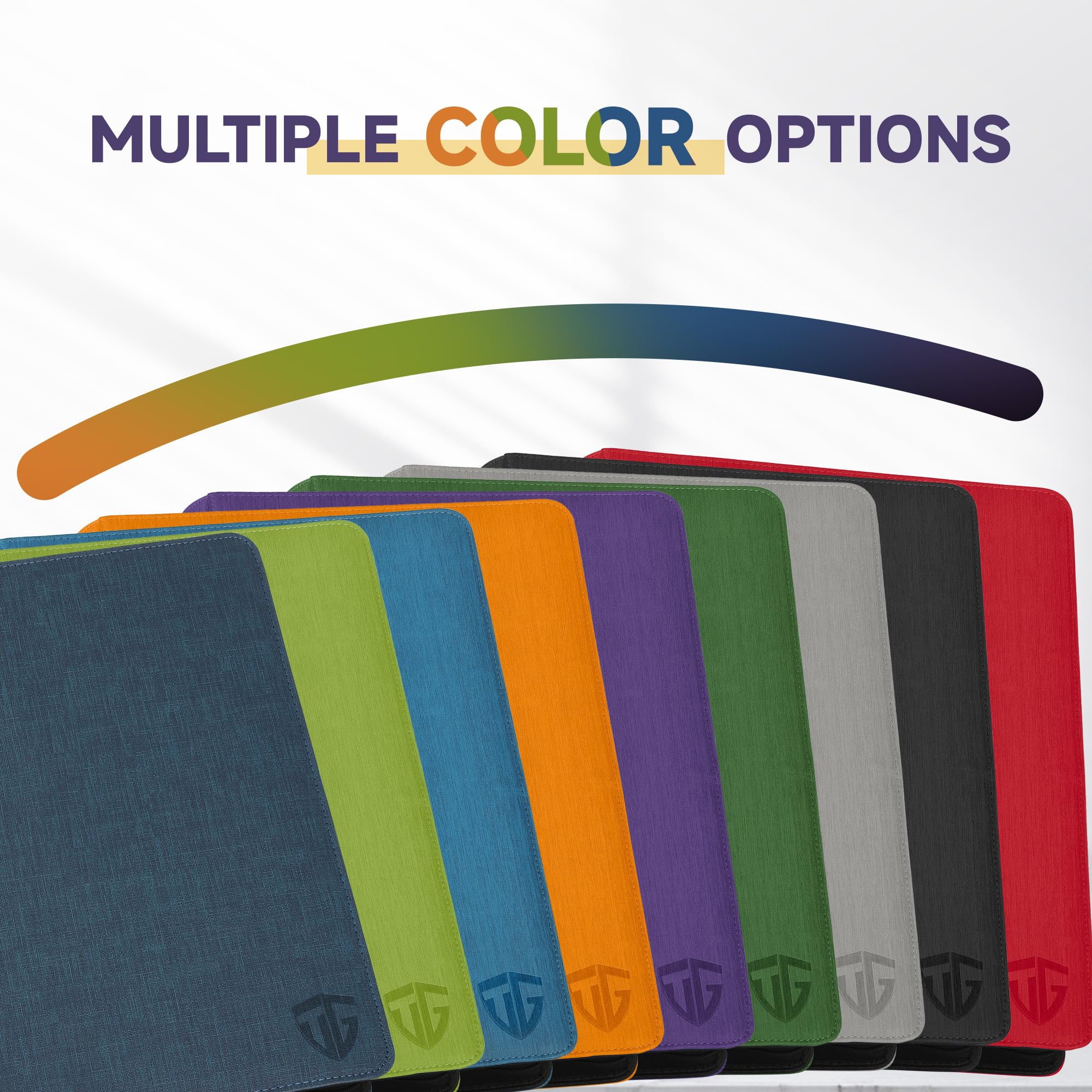 TCGUARD display-ready binder setup for home or event storage.