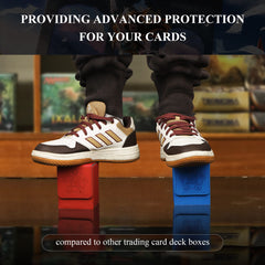 TCGUARD deck box reinforced seam prevents wear during transport