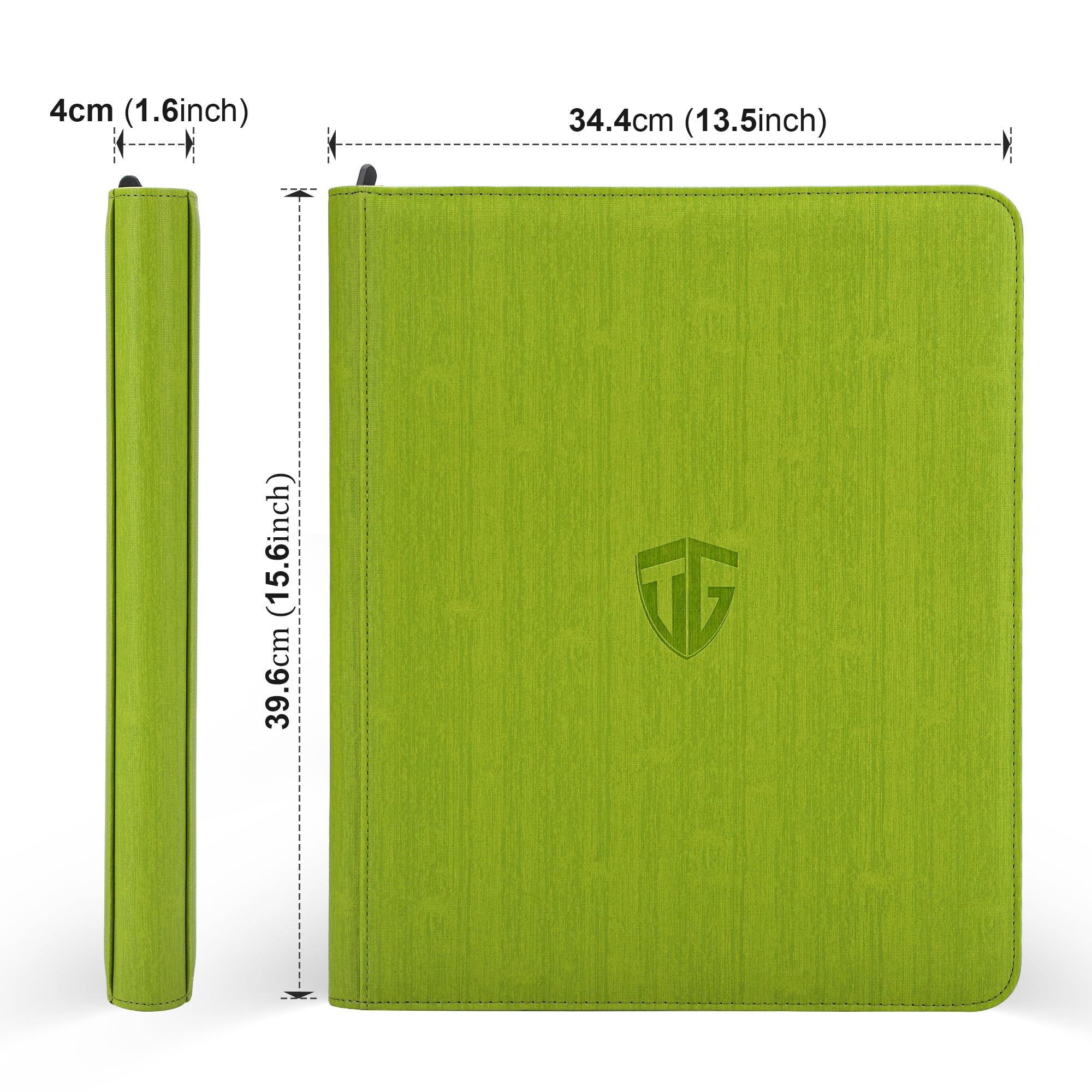 TCGUARD Toploader Binder features a 9-pocket layout for efficient card storage.