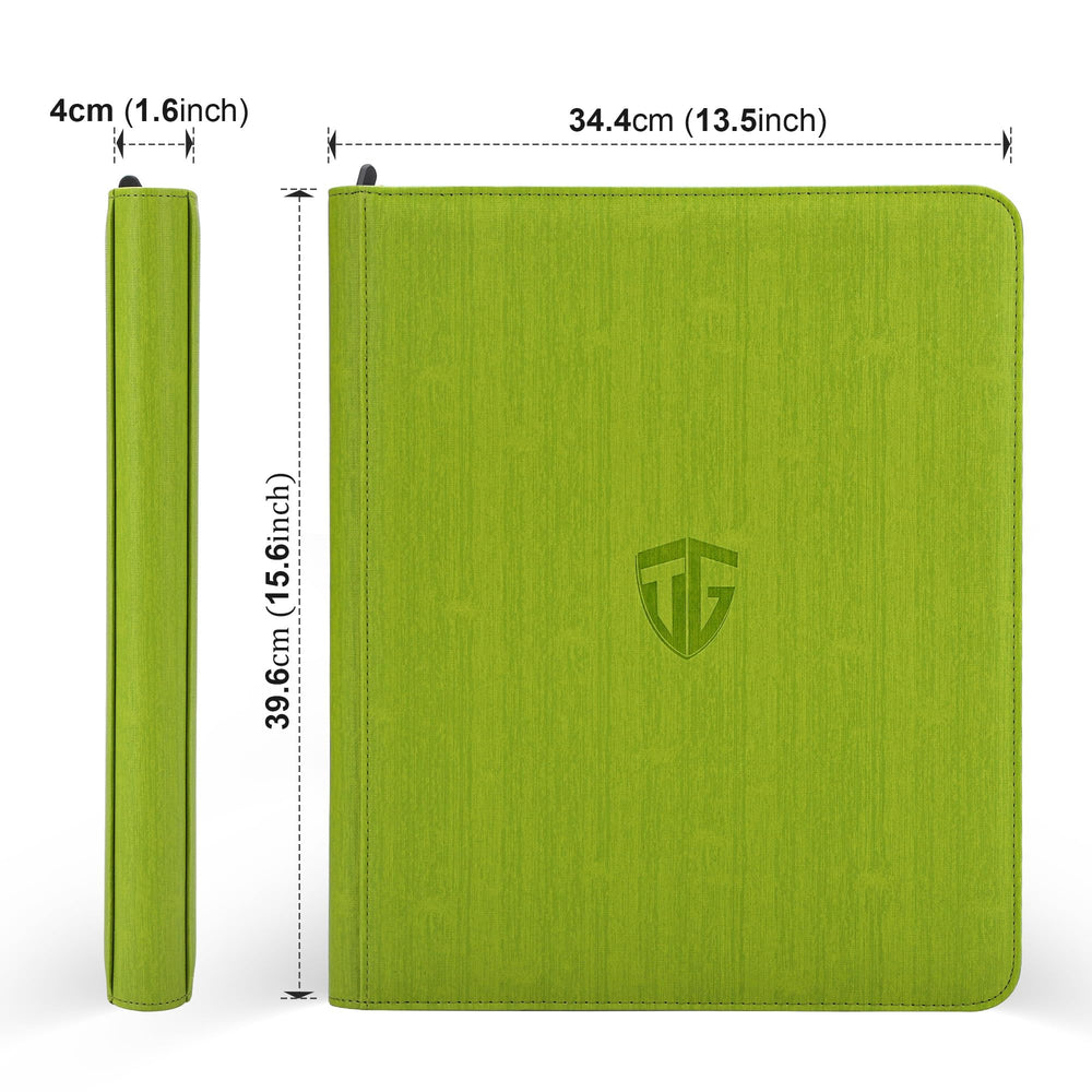 TCGUARD Toploader Binder features a 9-pocket layout for efficient card storage.