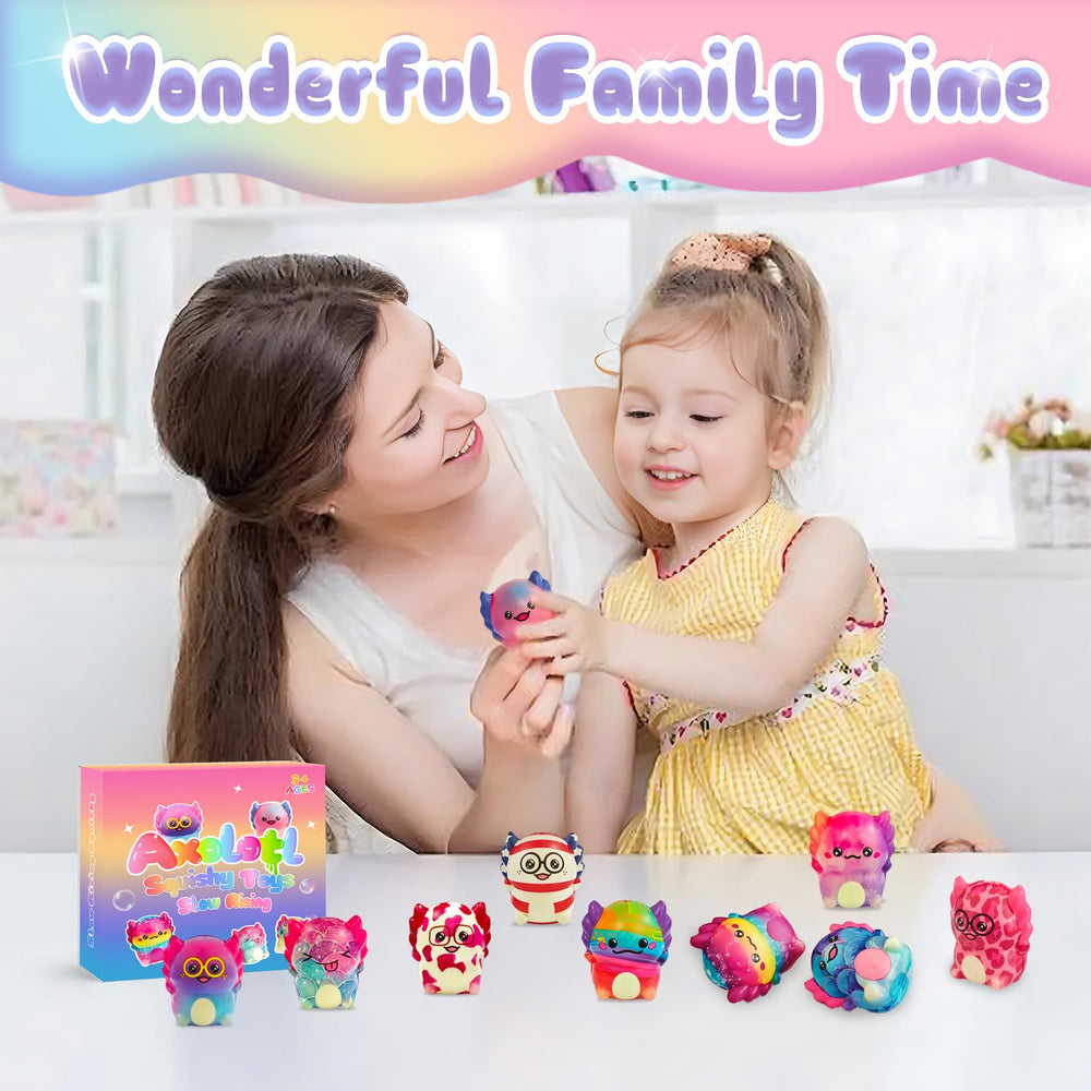 Tcnroy axolotl squishy is made from non-toxic materials for safe play