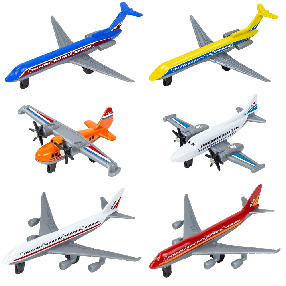 Tcvents toy airplane glider in hand, ideal for imaginative play and early engineering skills.