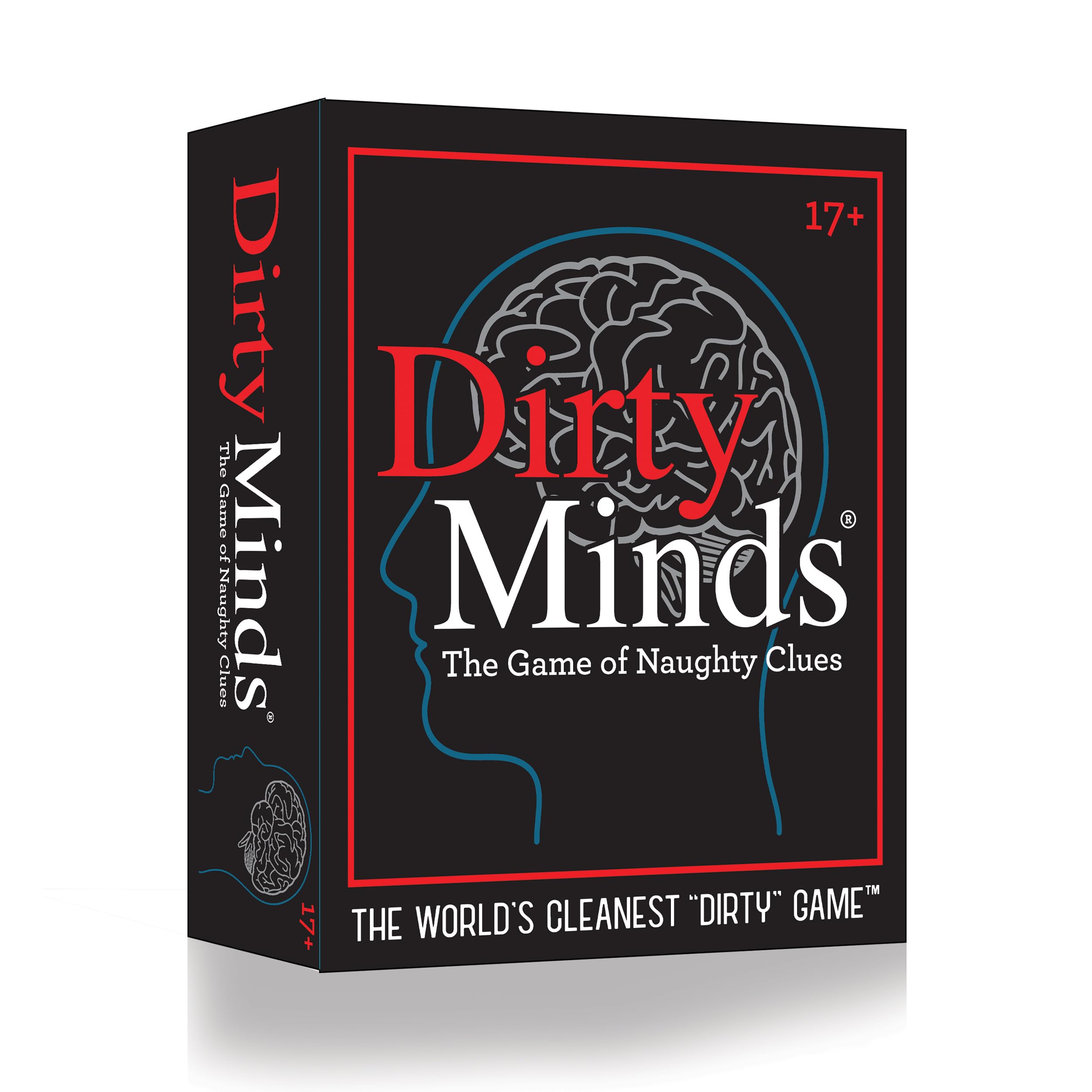 TDC Games Dirty Minds game box ready for party night and travel use