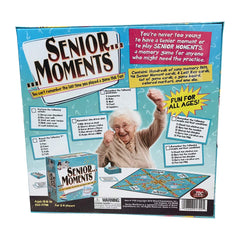 Cards stacked ready for quick, casual Senior Moments sessions
