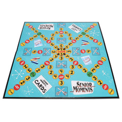 Box open showing components of Senior Moments for easy setup