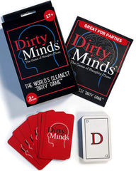 TDC Games Travel Dirty Minds card game cover — compact travel-friendly adult entertainment
