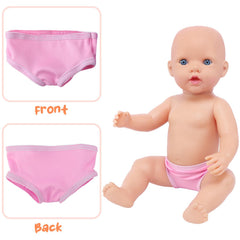 TDDS9 16-18 inch doll underwear fits most brands for easy dressing