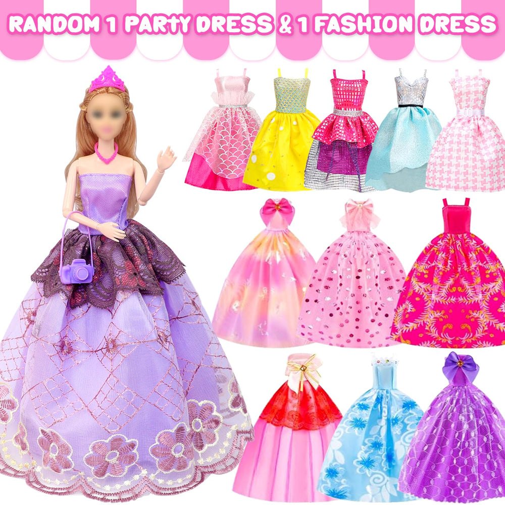 TDDS9 fancy dress for 11.5-inch doll—easy dress-up moments and stylish outfits.