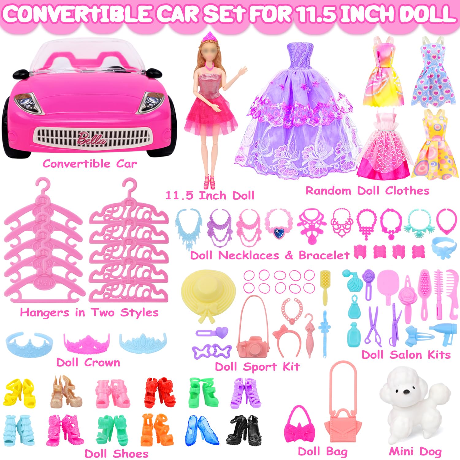 TDDS9 regular dress for 11.5-inch doll—mix-and-match wardrobe options.
