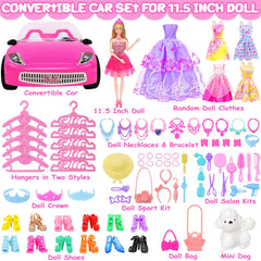 TDDS9 regular dress for 11.5-inch doll—mix-and-match wardrobe options.