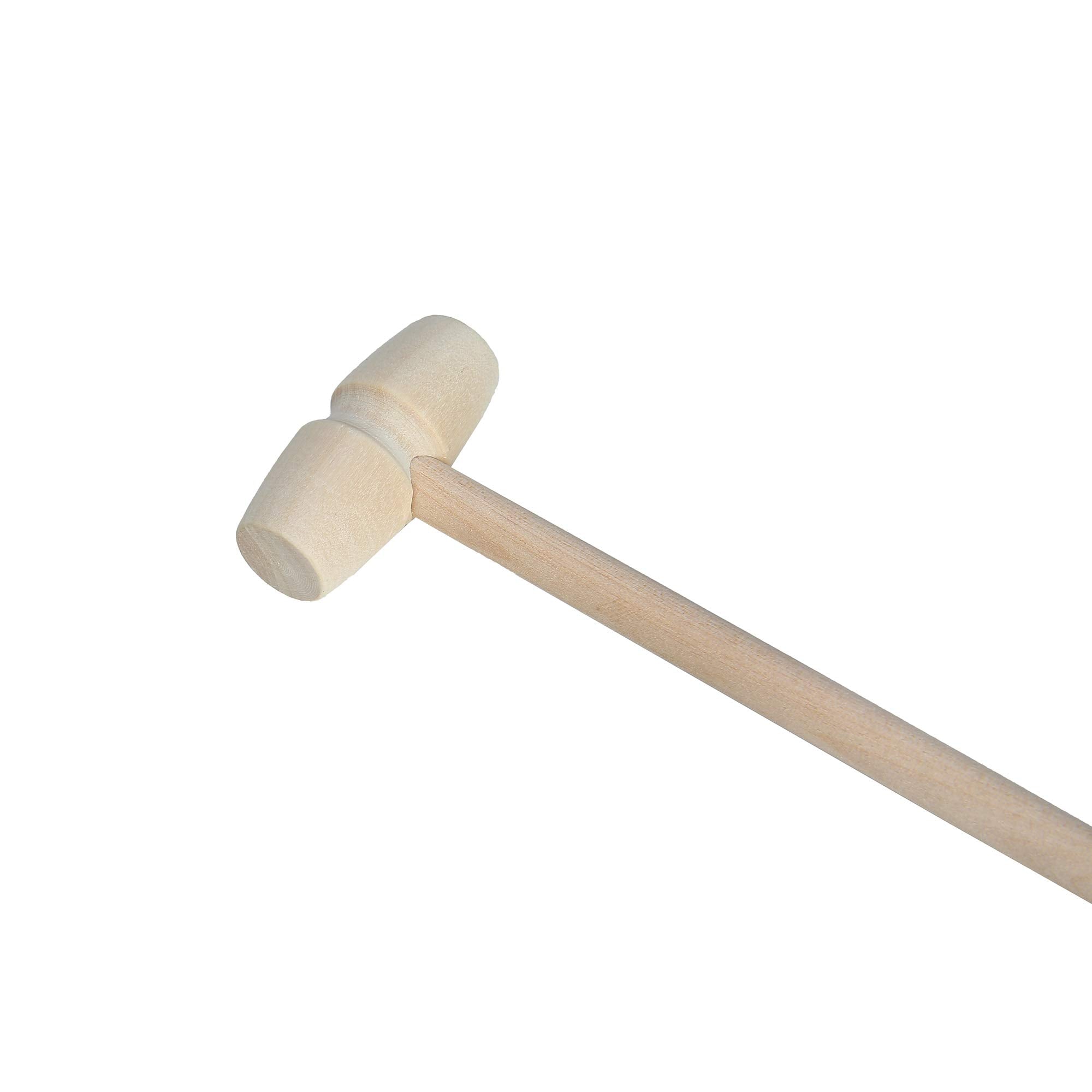 TDOCK lacquer-free wooden hammers bundled for kid-friendly creative play