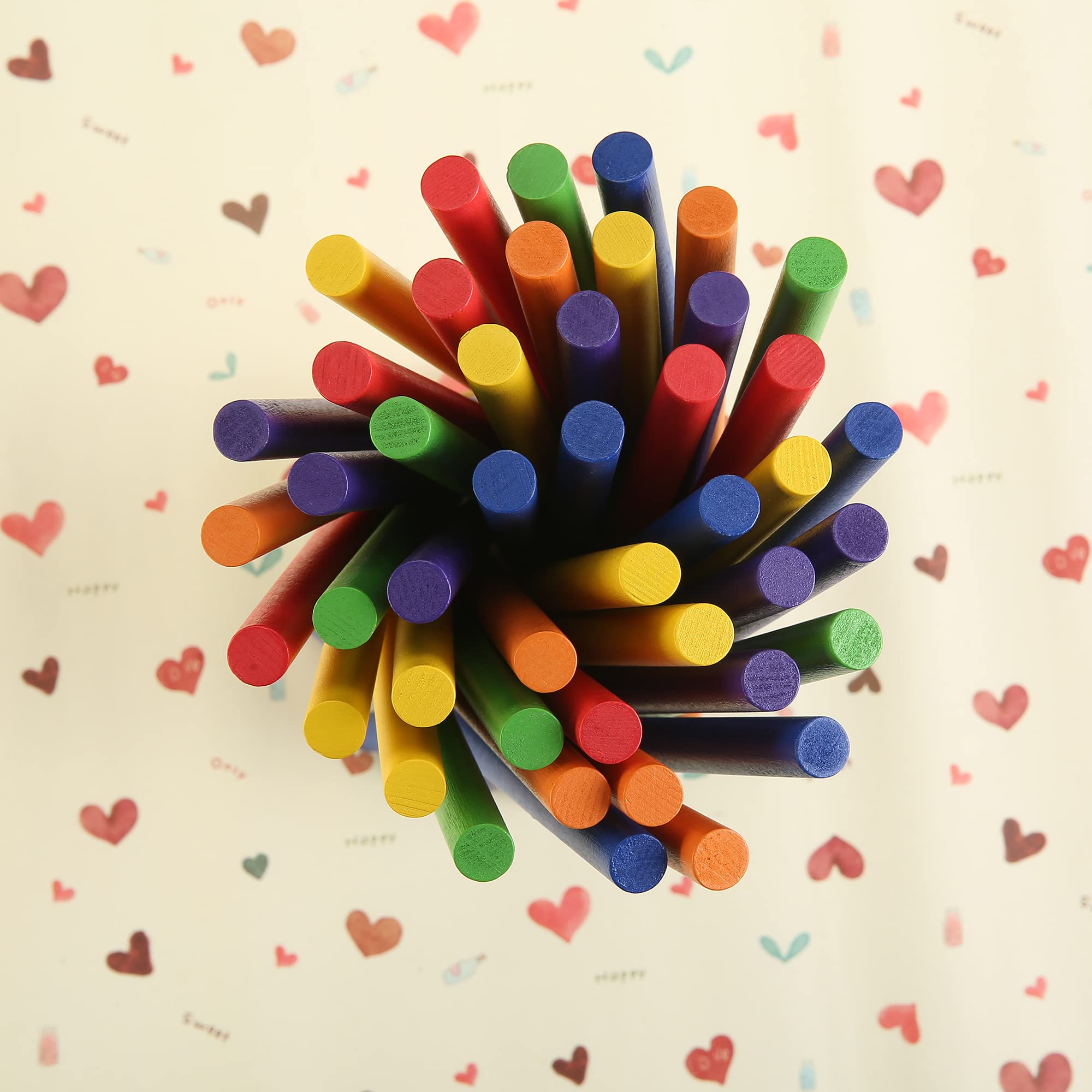TDOCK rhythm sticks easy-grip design supports beginners during music time